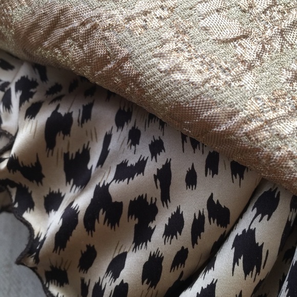 ALEXIA ADMOR New! Golden Cocktail Dress - Picture 7 of 8